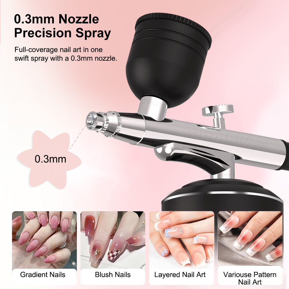 Airbrush with Compressor Pain - Airbrush Kit With Mini Compressor 评论和价格