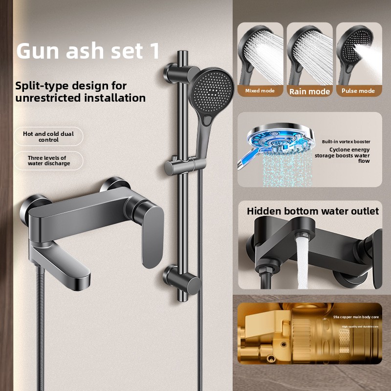 All Copper Shower Faucet Set T - Plumbing 评论和价格