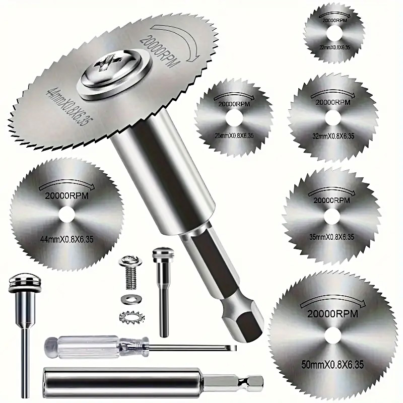 High-Speed Steel Saw Blades 10 - Cordless Rotary Tool Kit Accessories 评论和价格