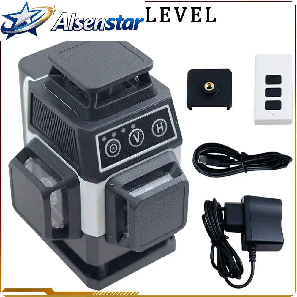 16 Lines Laser Level 4D Self L - Laser Level 16 Lines 4D Green 评论和价格