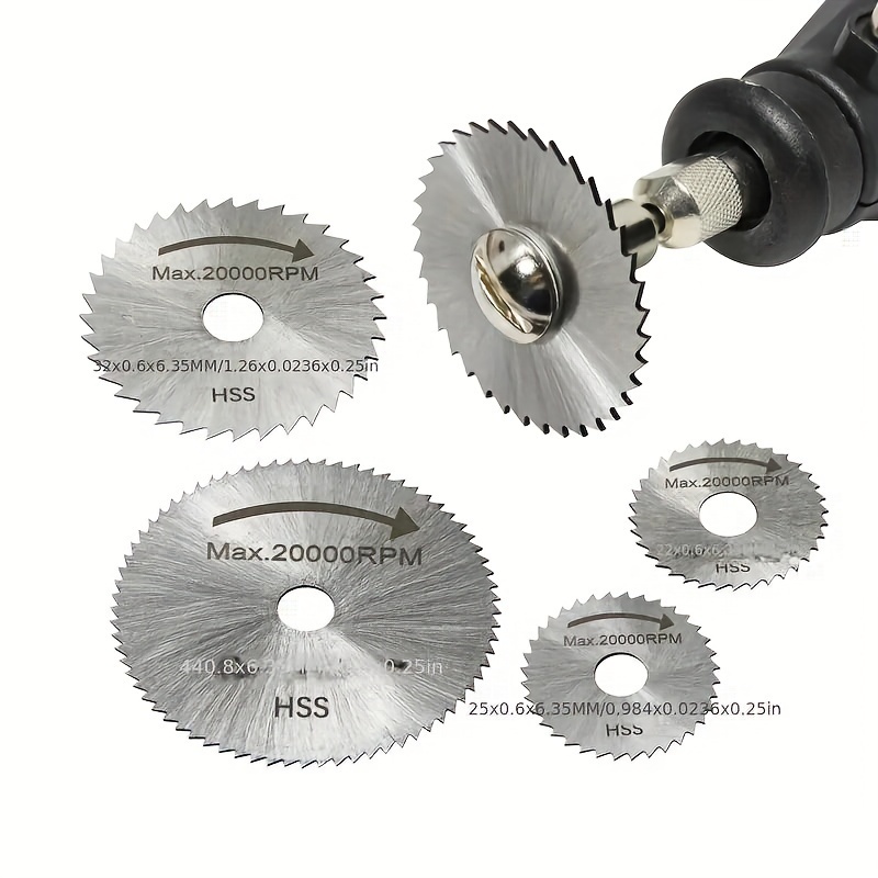 6Pcs Mini Circular Saw Blade,  - Cordless Rotary Tool Kit Accessories 评论和价格